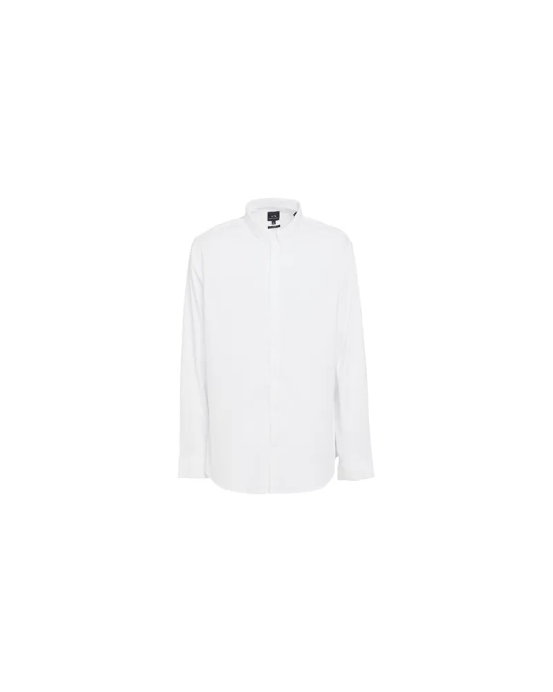 Armani Exchange TOPS - Hemdenauf YOOX.COM Weiß