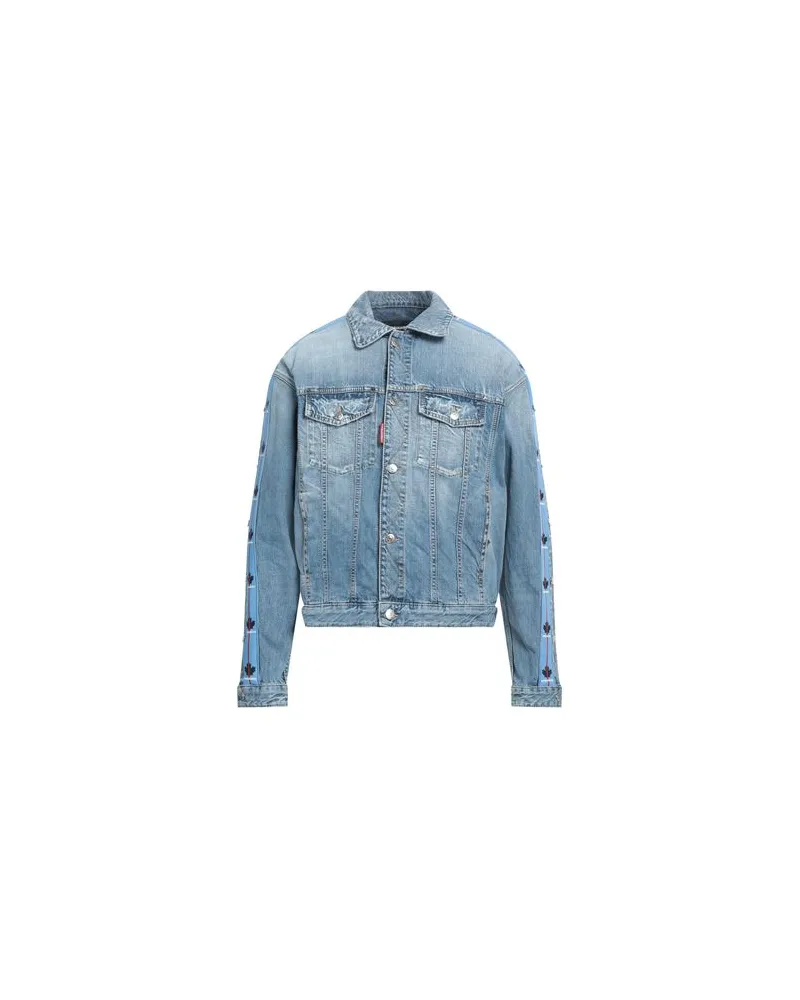 Dsquared2 JACKEN & MÄNTEL - Jeansjacken/Mäntelauf YOOX.COM Blau