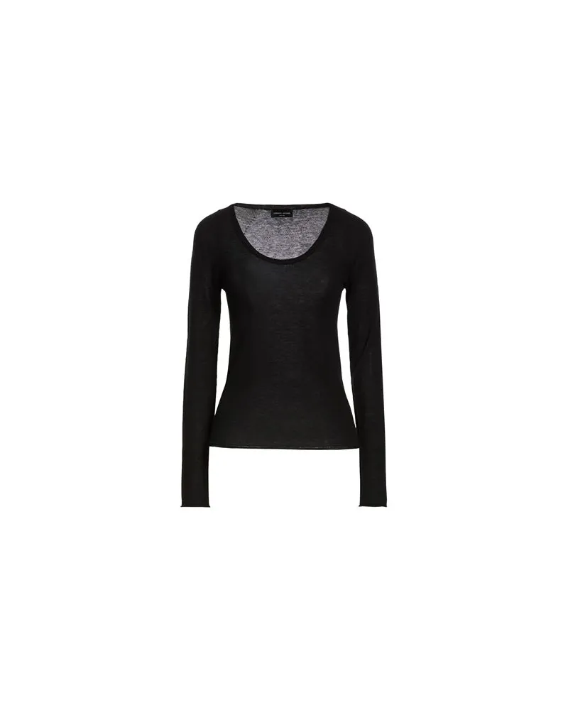 Roberto Collina STRICKWAREN - Pulloverauf YOOX.COM Schwarz