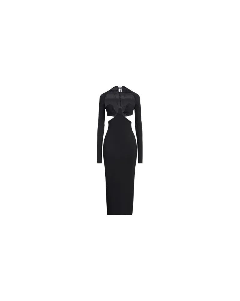 Amazuìn KLEIDER - Maxi-Kleiderauf YOOX.COM Schwarz