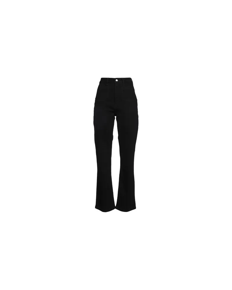 Maje HOSEN & RÖCKE - Jeanshosenauf YOOX.COM Schwarz