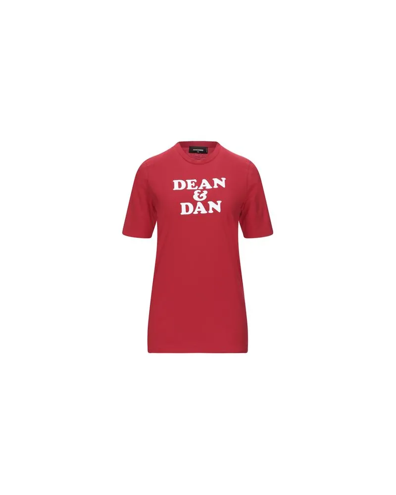 Dsquared2 TOPS - T-shirtsauf YOOX.COM Rot