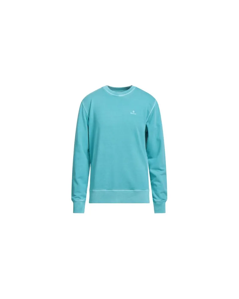Gant TOPS - Sweatshirtsauf YOOX.COM Tūrkis