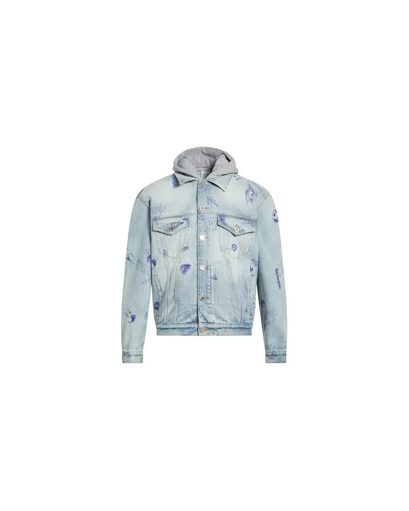 VETEMENTS JACKEN & MÄNTEL - Jeansjacken/Mäntelauf YOOX.COM Blau