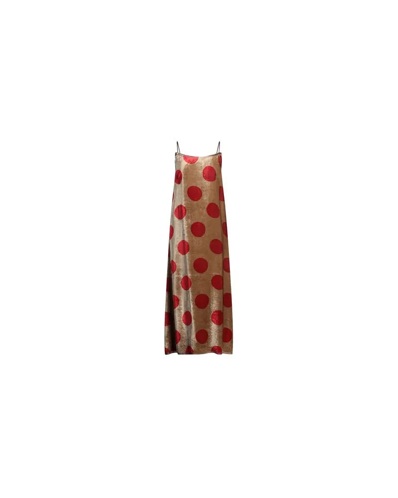 Uma Wang KLEIDER - Midi-Kleiderauf YOOX.COM Khaki