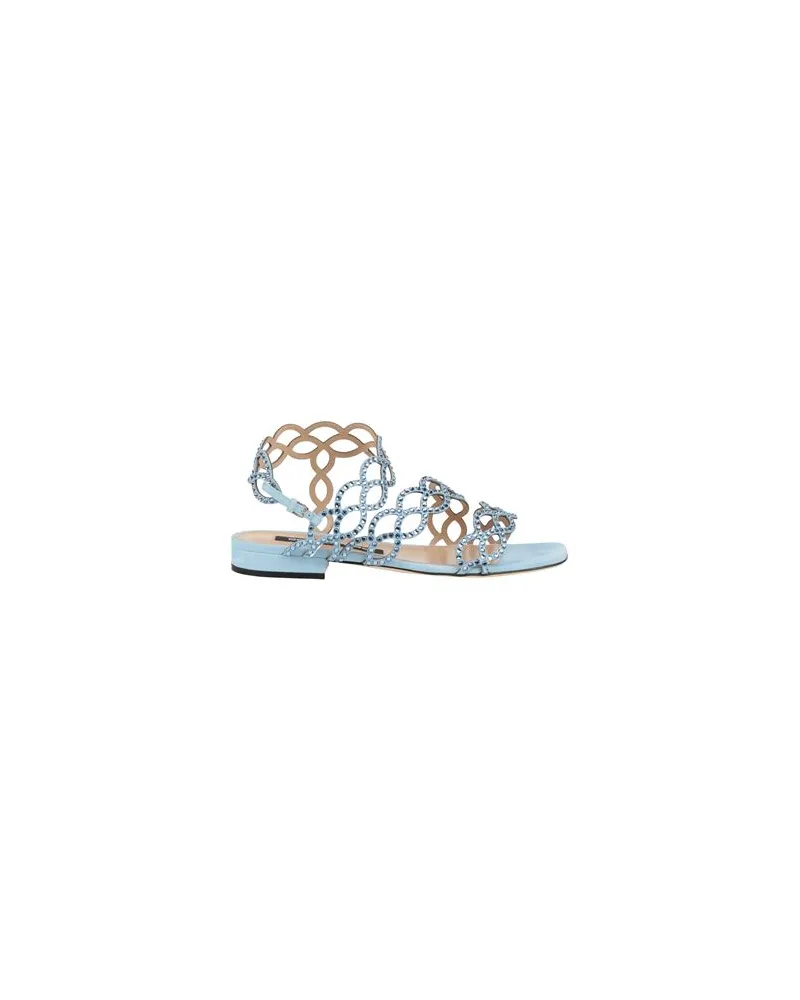 Sergio Rossi SCHUHE - Sandalenauf YOOX.COM Himmelblau