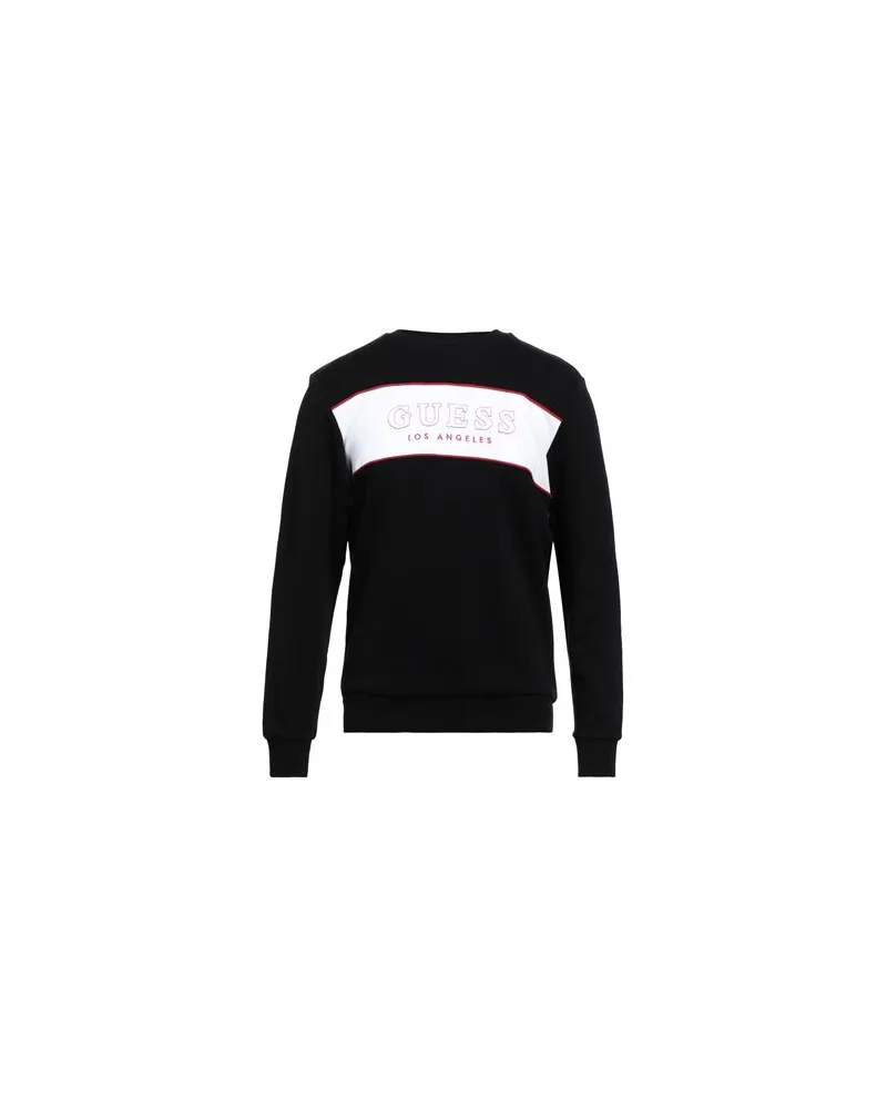 Guess TOPS - Sweatshirtsauf YOOX.COM Schwarz