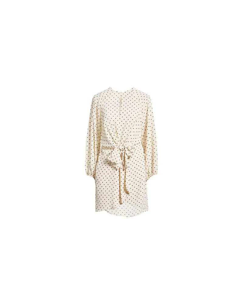 Soallure KLEIDER - Midi-Kleiderauf YOOX.COM Cremeweiß