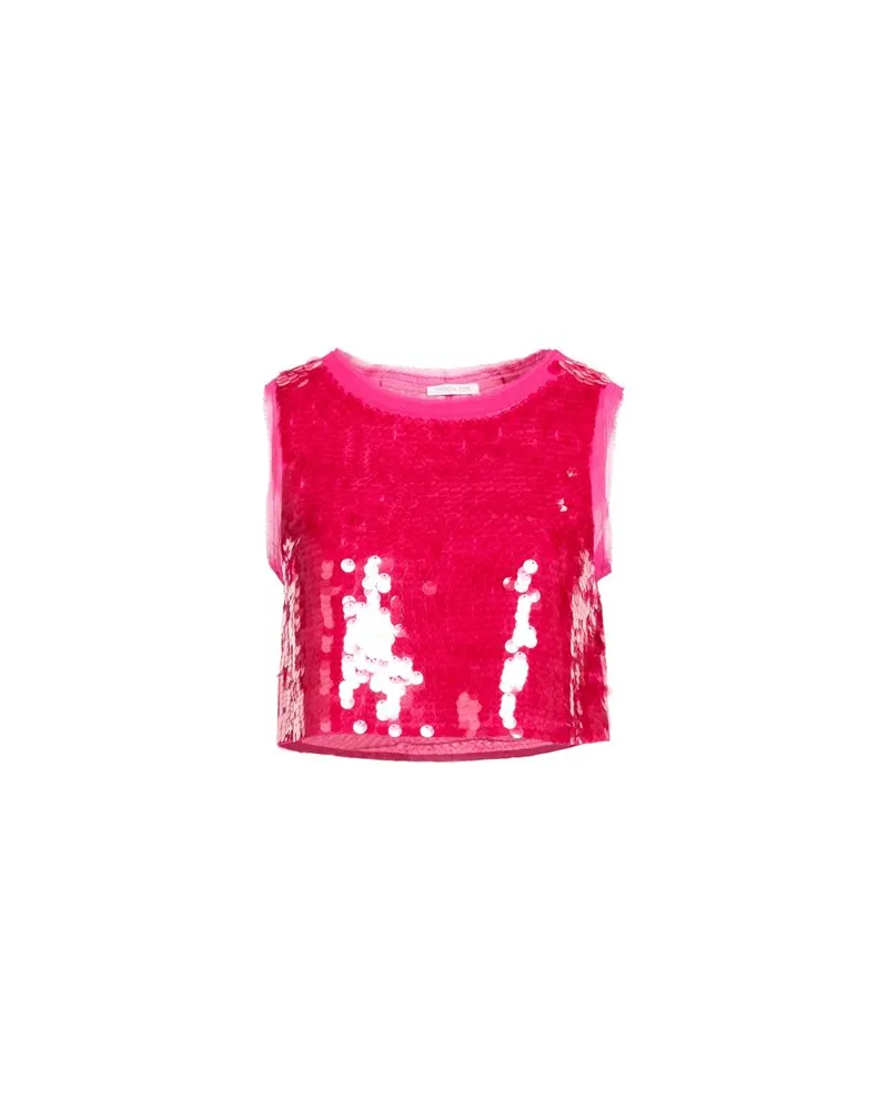 Patrizia Pepe ESSENTIAL - TOPS - Topsauf YOOX.COM Fuchsia