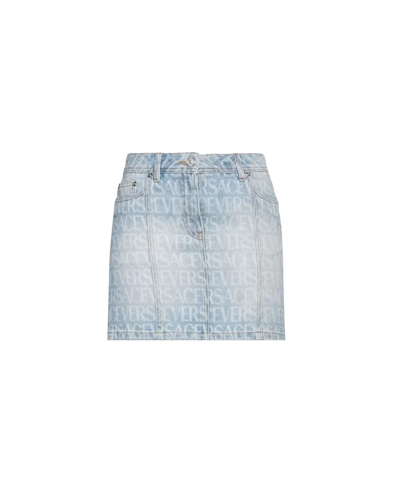 Versace HOSEN & RÖCKE - Jeansröckeauf YOOX.COM Blau