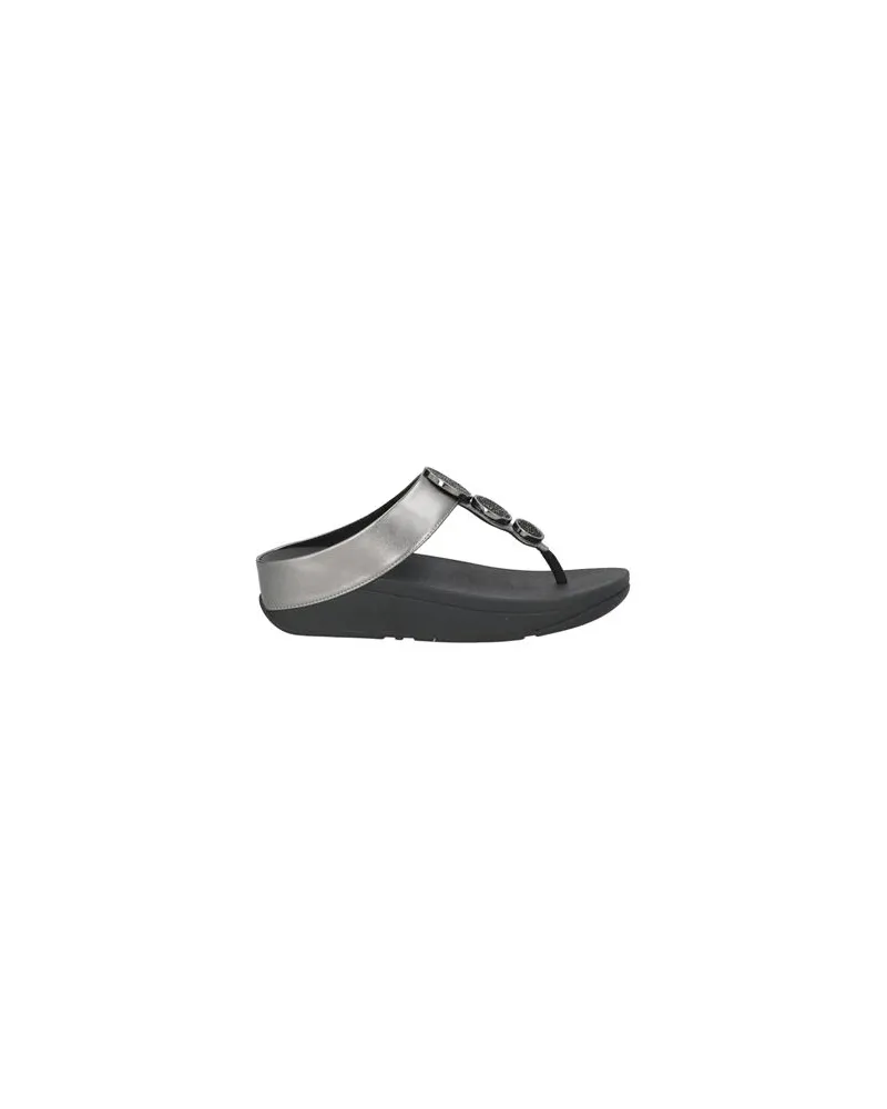 FitFlop SCHUHE - Zehentrennerauf YOOX.COM Stahlgrau