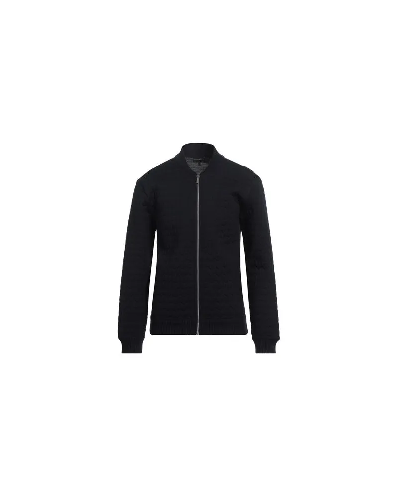 Emporio Armani STRICKWAREN - Strickjackenauf YOOX.COM Marineblau