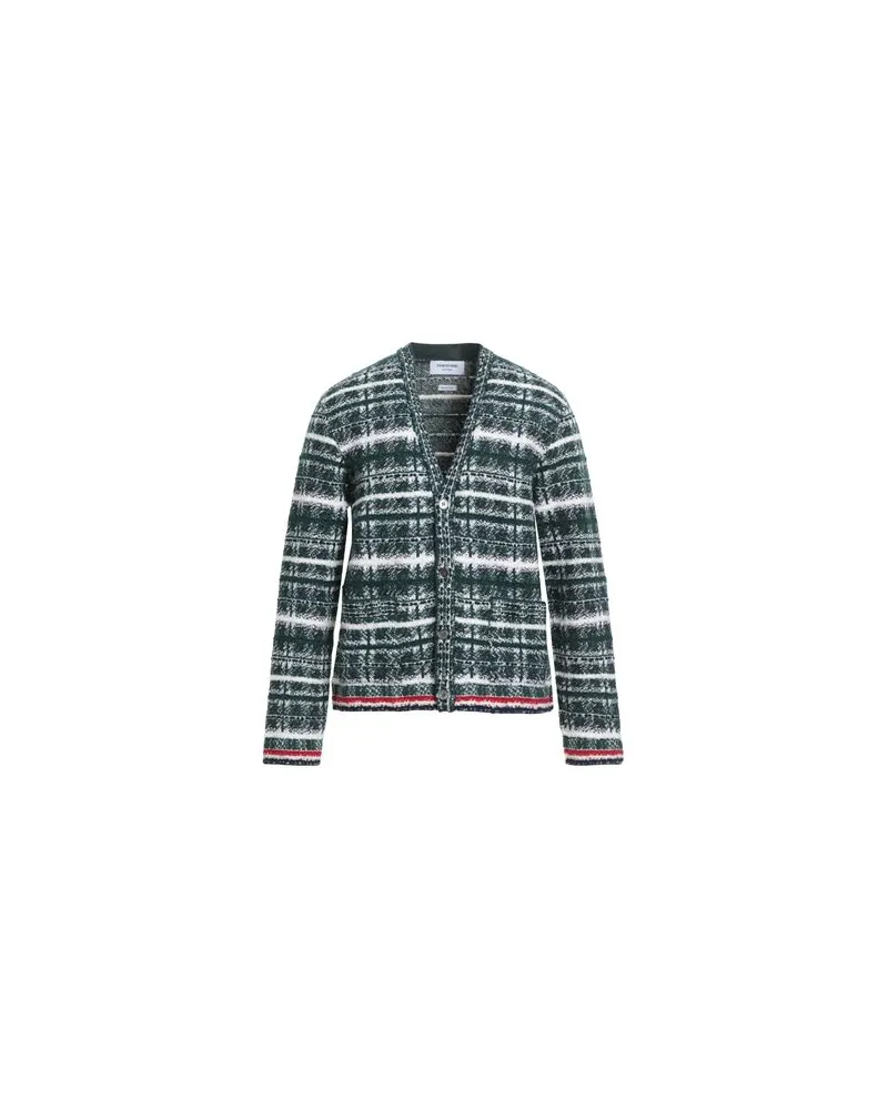 Thom Browne STRICKWAREN - Strickjackenauf YOOX.COM Dunkelgrün