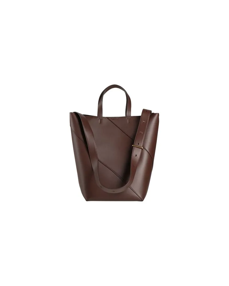 Jil Sander TASCHEN - Handtaschenauf YOOX.COM Schokobraun