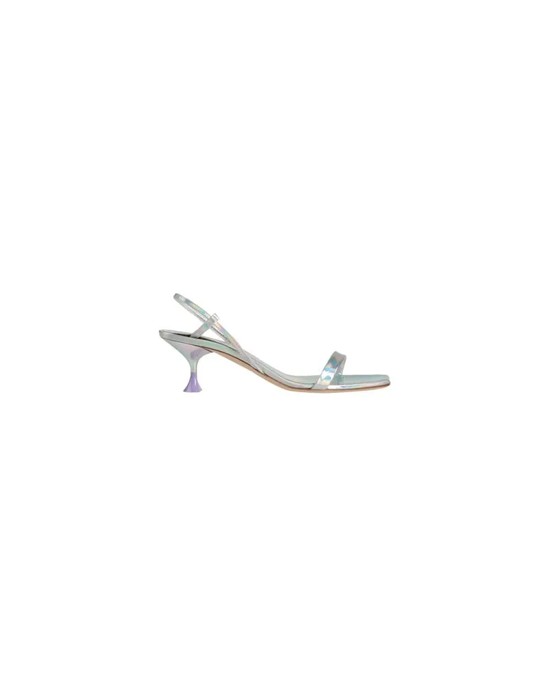 3JUIN SCHUHE - Sandalenauf YOOX.COM Silber