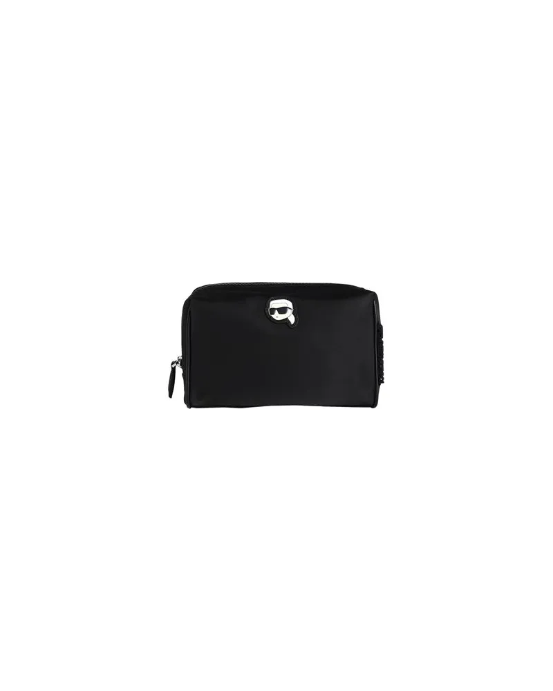 Karl Lagerfeld K/IKONIK 2.0 NYLON VANITY CASE  - KOFFER & CO. - Beauty Casesauf YOOX.COM Schwarz