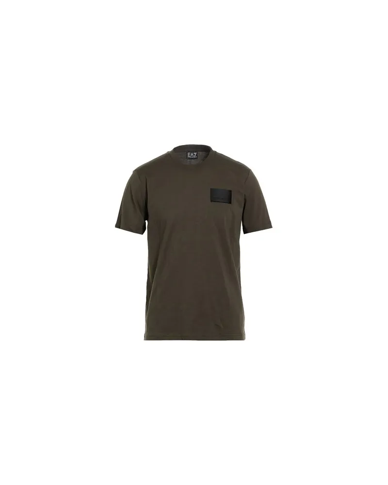 EA7 TOPS - T-shirtsauf YOOX.COM Militärgrün