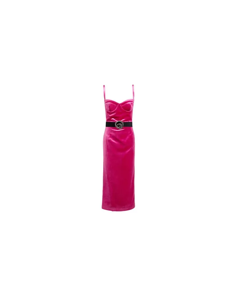 NEW ARRIVALS KLEIDER - Midi-Kleiderauf YOOX.COM Fuchsia