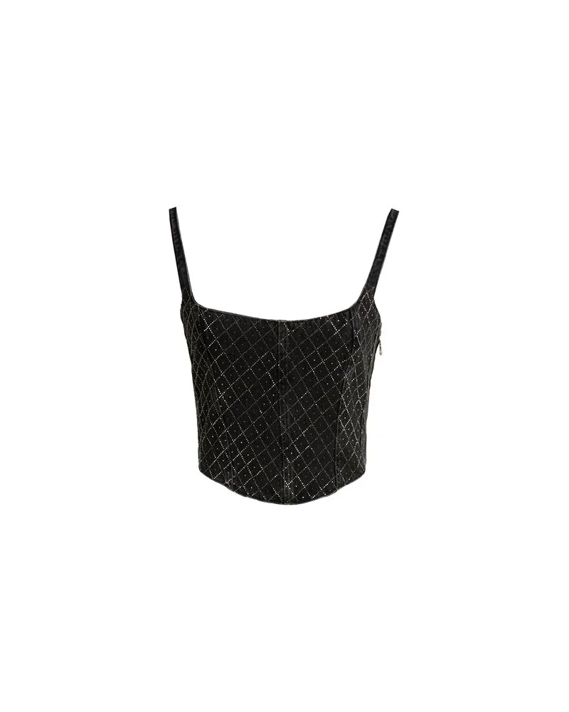 Patrizia Pepe TOPS - Topsauf YOOX.COM Schwarz
