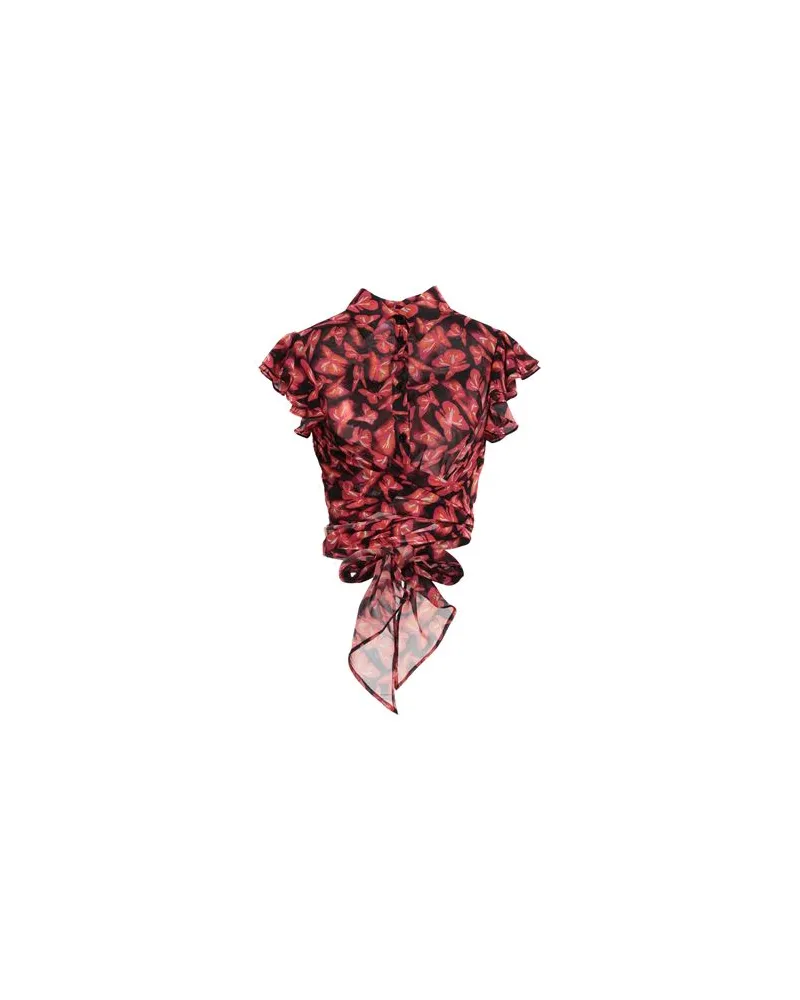 MSGM TOPS - Hemdenauf YOOX.COM Rostrot