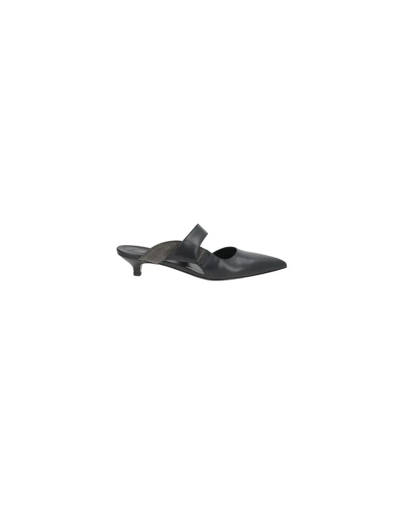 Fabiana Filippi SCHUHE - Mules & Clogsauf YOOX.COM Schwarz