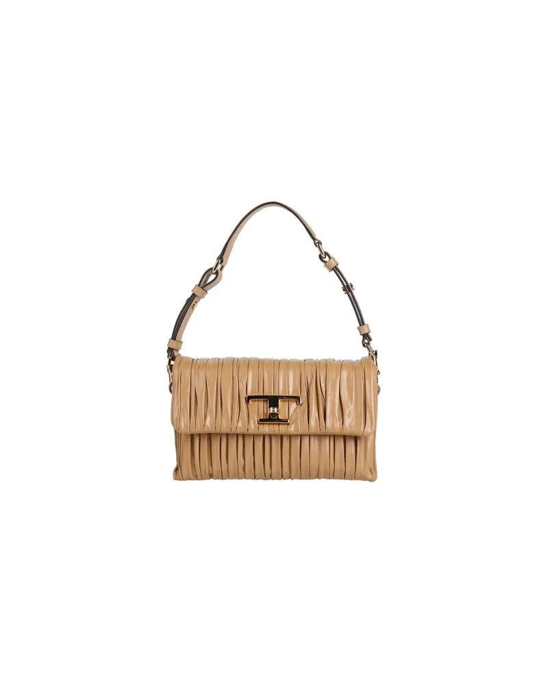 TOD'S TASCHEN - Schultertaschenauf YOOX.COM Kamel