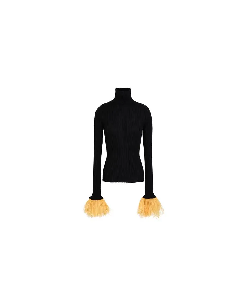 La DoubleJ STRICKWAREN - Rollkragenpulloverauf YOOX.COM Schwarz