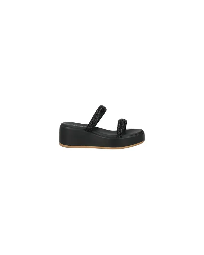 CAFèNOIR  SCHUHE - Sandalenauf YOOX.COM Schwarz