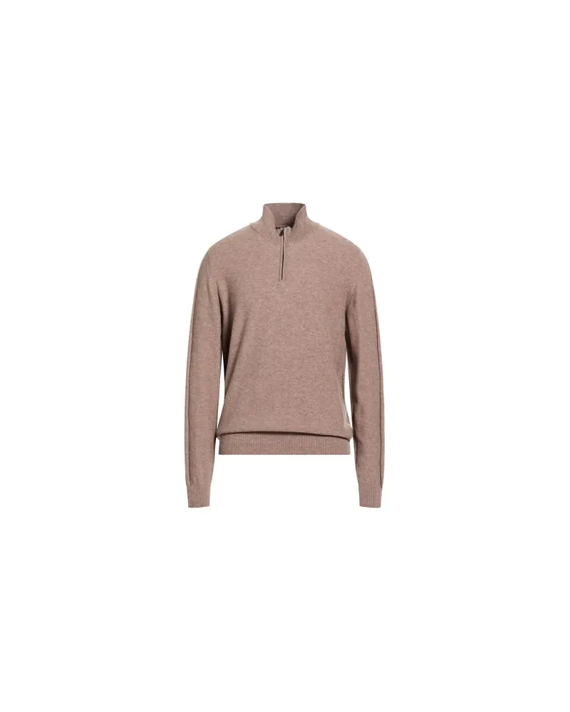 Alpha Studio STRICKWAREN - Rollkragenpulloverauf YOOX.COM Sand
