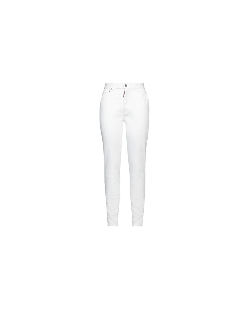 Dsquared2 HOSEN & RÖCKE - Jeanshosenauf YOOX.COM Weiß
