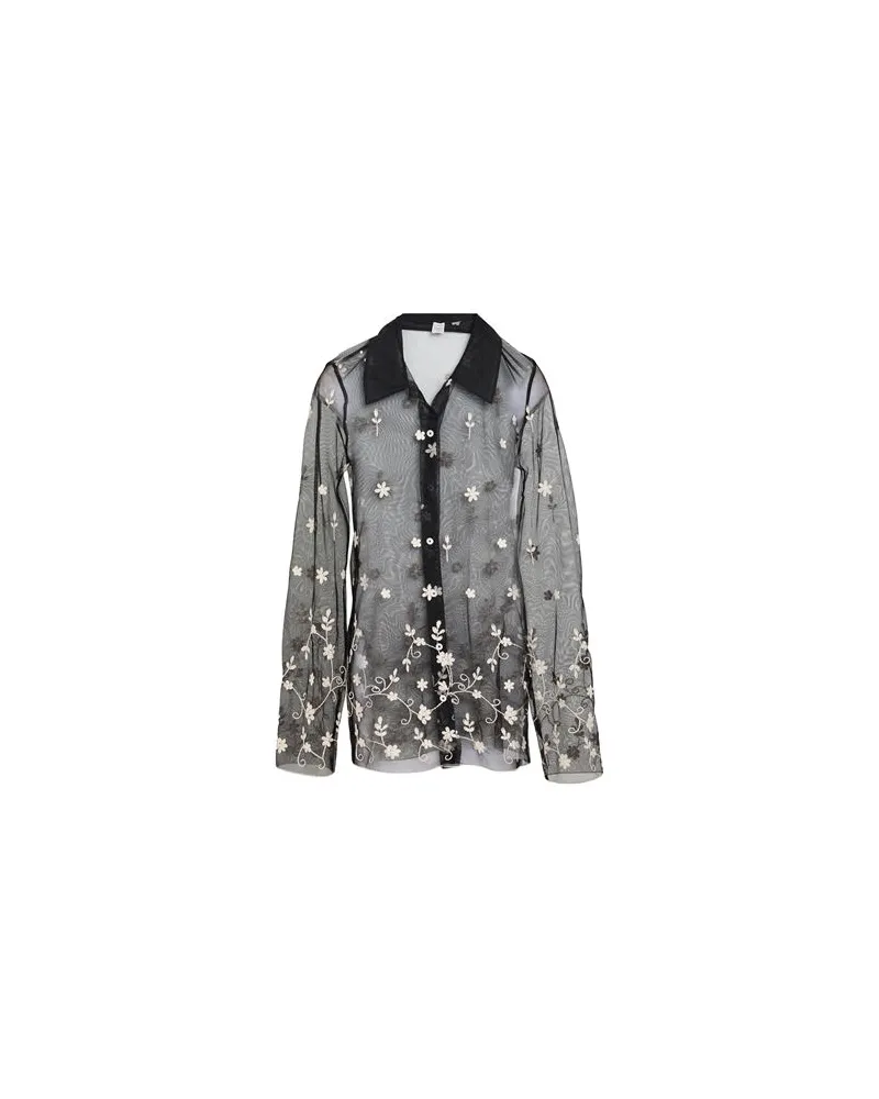 Totême TOPS - Hemdenauf YOOX.COM Schwarz