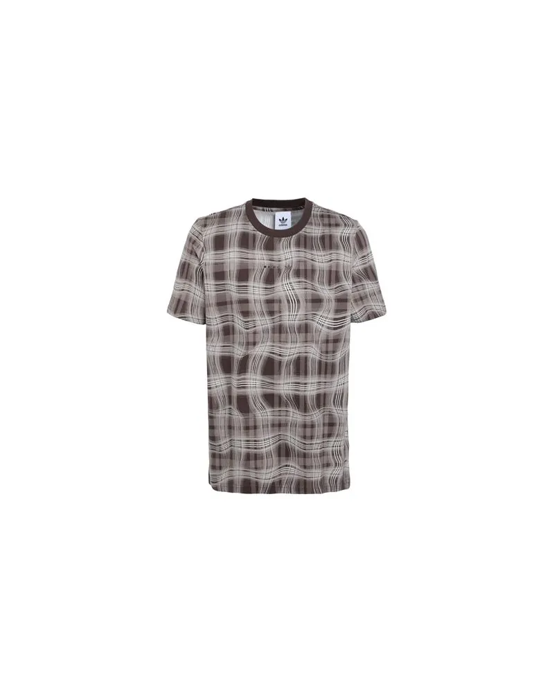 adidas HK2744		AOP SS TEE  - TOPS - T-shirtsauf YOOX.COM Maulwurfsgrau