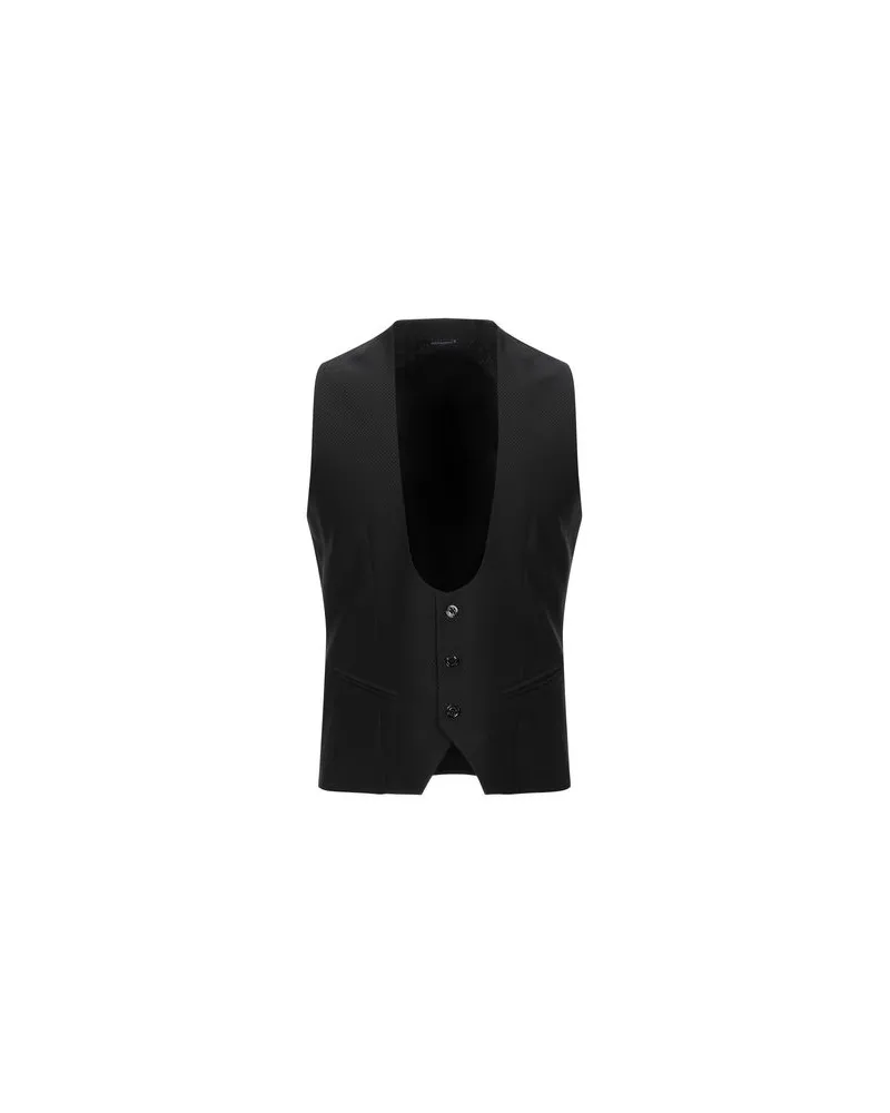 Daniele Alessandrini ANZÜGE und CO-ORDS - Couture-Westenauf YOOX.COM Schwarz