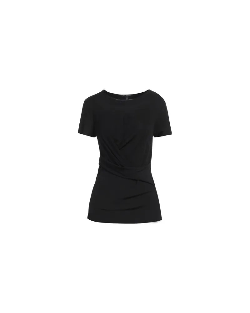 Armani Exchange TOPS - T-shirtsauf YOOX.COM Schwarz