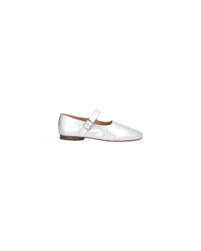 Mansur Gavriel GLOVE MARY JANE - SCHUHE - Ballerinasauf YOOX.COM Silber