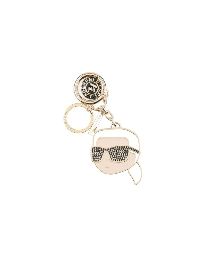 Karl Lagerfeld Kleinlederwaren - Schlüsselanhängerauf YOOX.COM Weiß