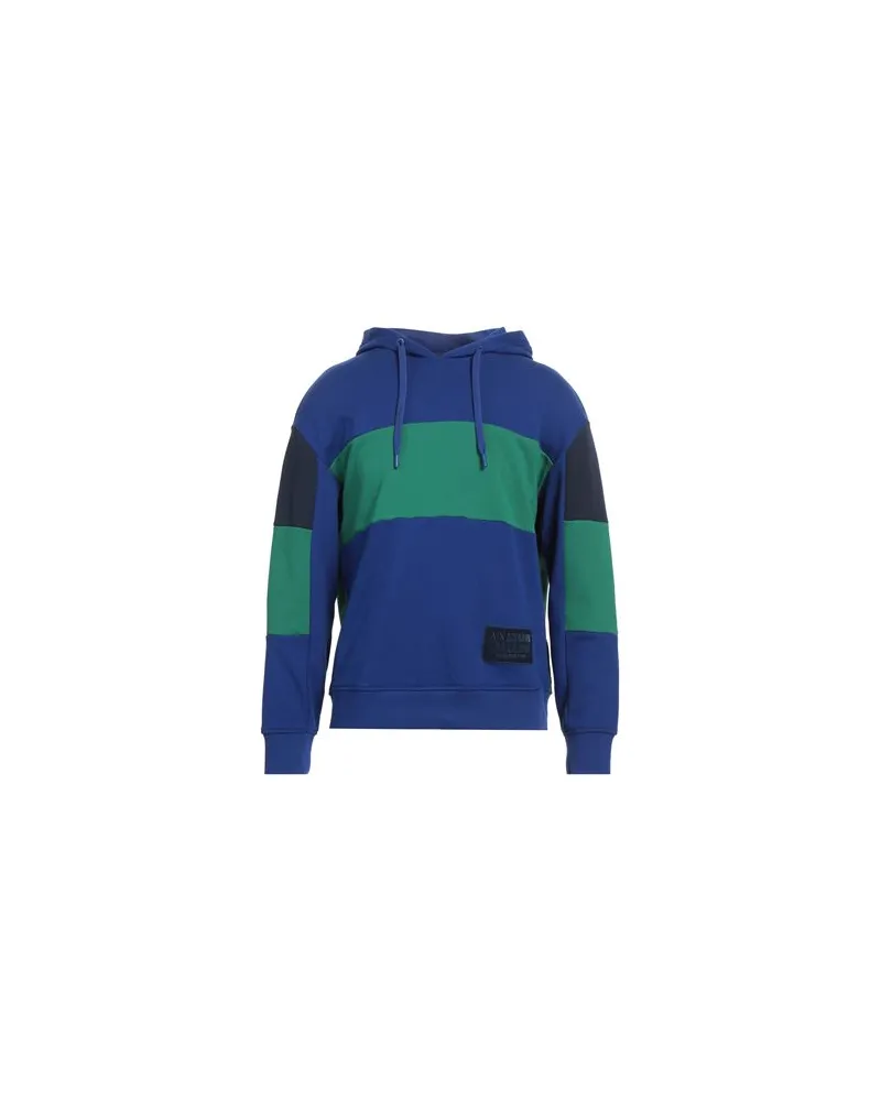 Armani Exchange TOPS - Sweatshirtsauf YOOX.COM Königsblau