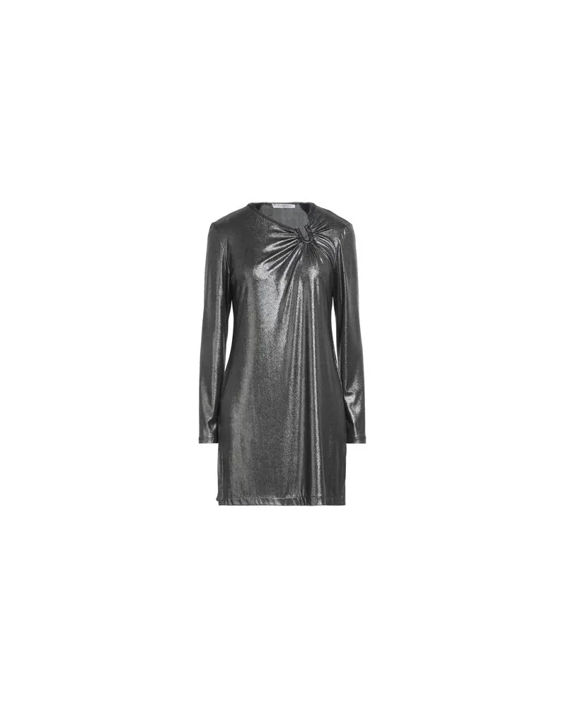 Biancoghiaccio KLEIDER - Mini-Kleiderauf YOOX.COM Braungrau