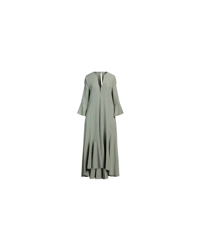 Dorothee Schumacher KLEIDER - Maxi-Kleiderauf YOOX.COM Salbeigrün