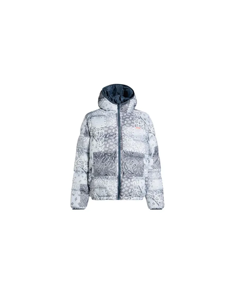 True Religion JACKEN & MÄNTEL - Pufferjacken & Daunenjackenauf YOOX.COM Hellgrau