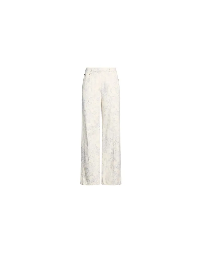 forte_forte HOSEN & RÖCKE - Jeanshosenauf YOOX.COM Elfenbein