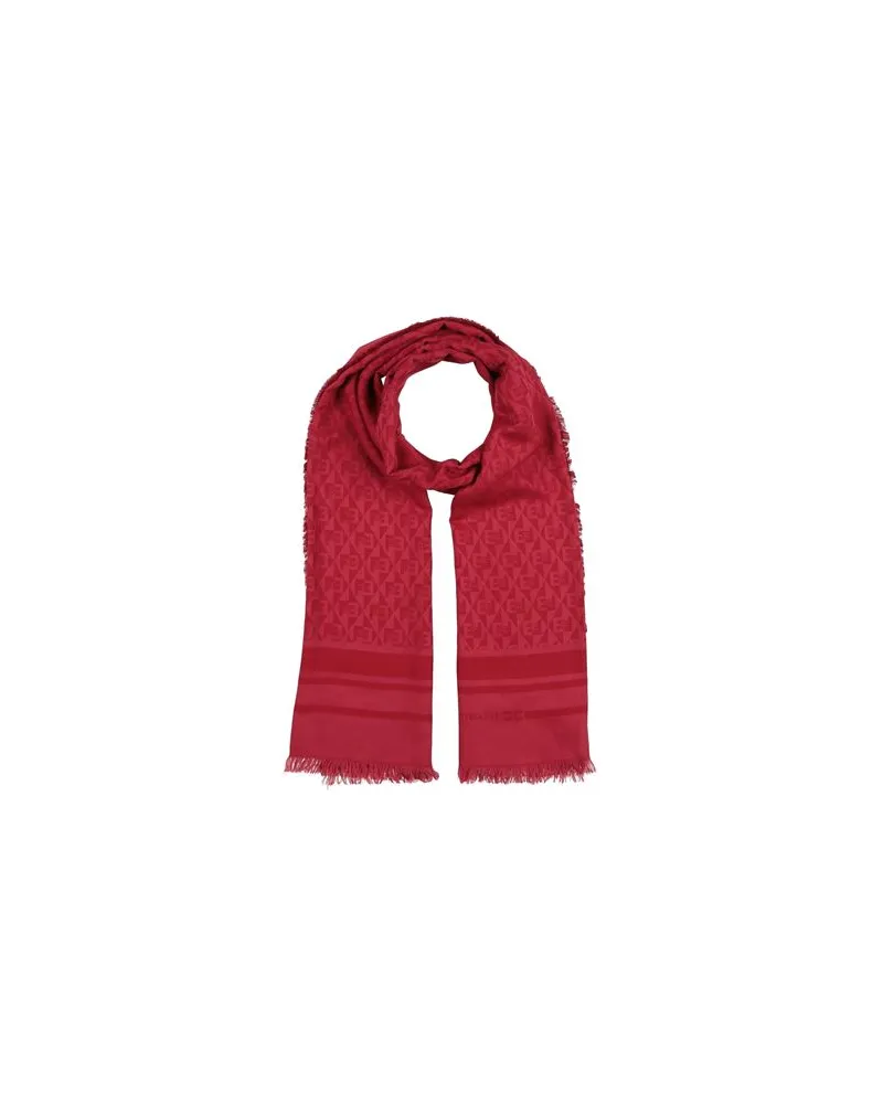 Elisabetta Franchi ACCESSOIRES - Schalsauf YOOX.COM Ziegelrot