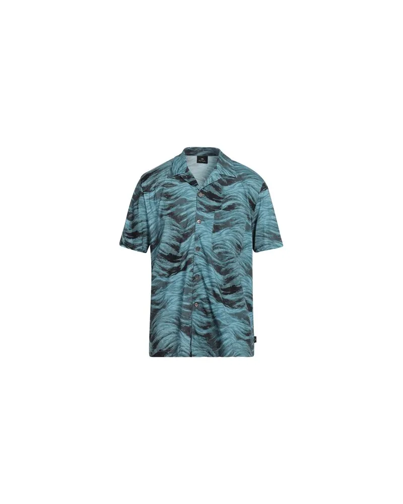 Paul Smith TOPS - Hemdenauf YOOX.COM Taubenblau