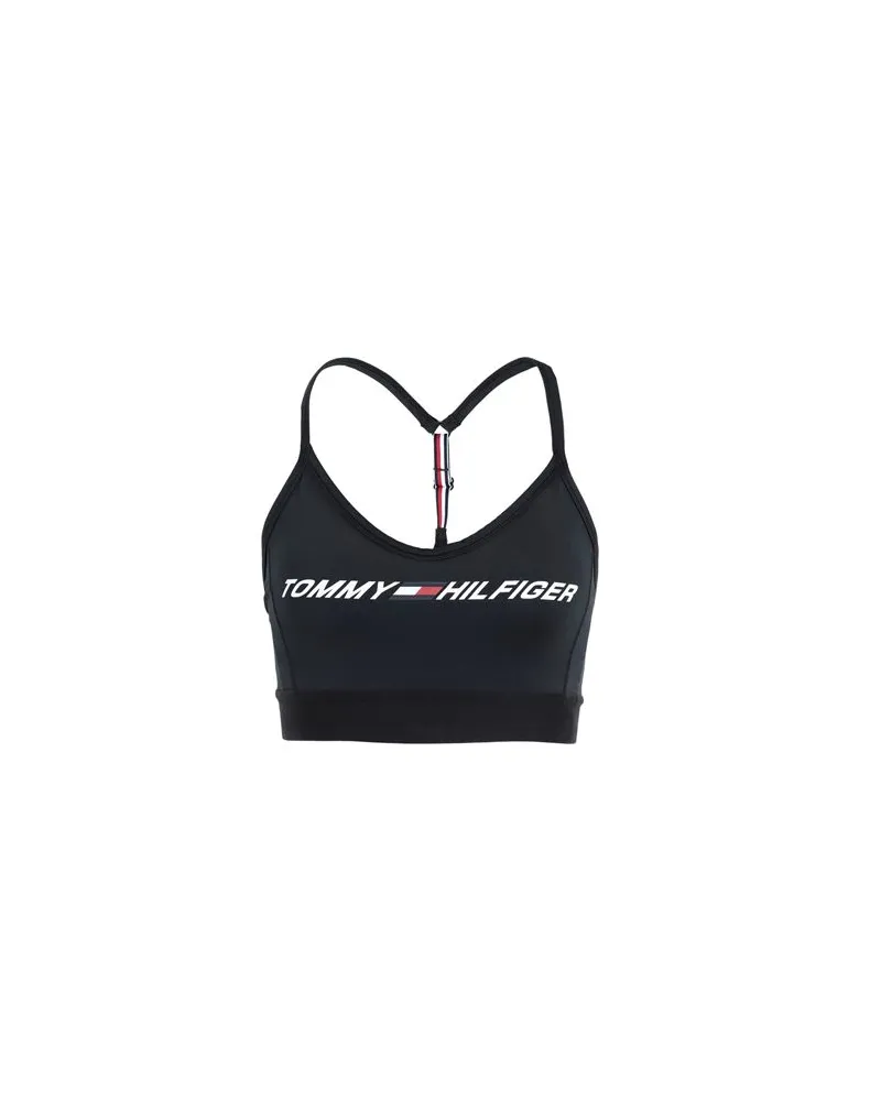 Tommy Hilfiger LIGHT INT GRAPHIC BRA - TOPS - Topsauf YOOX.COM Schwarz