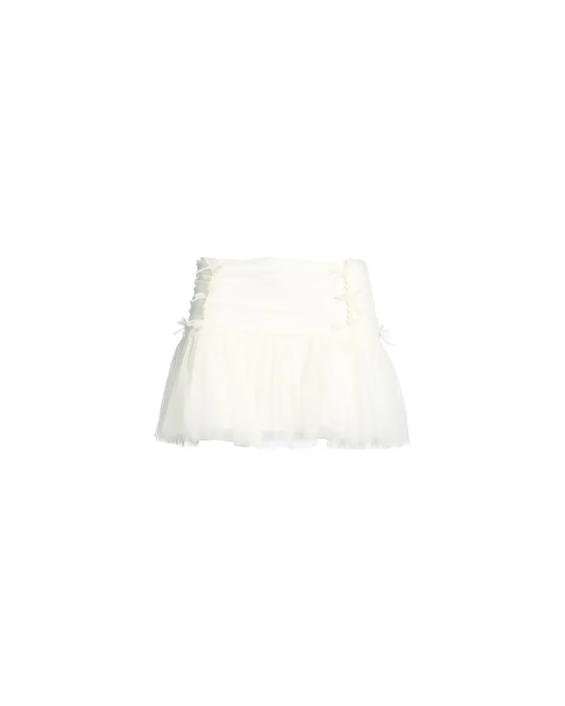 Aniye By HOSEN & RÖCKE - Miniröckeauf YOOX.COM Elfenbein