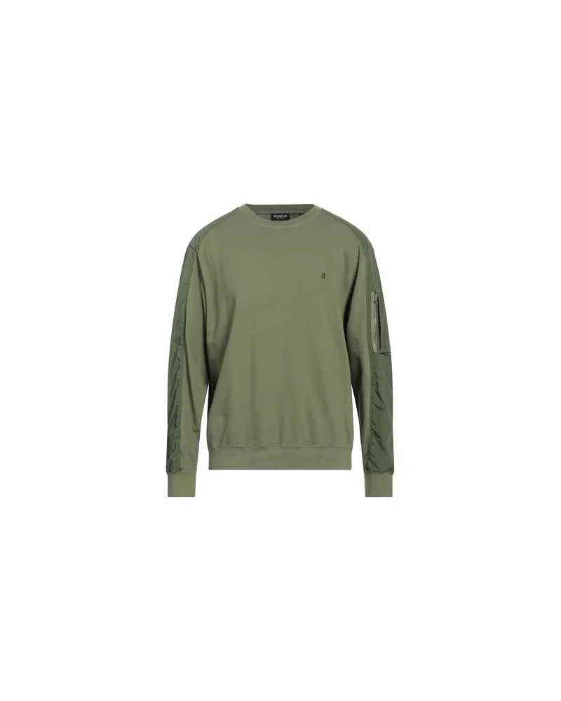 Dondup TOPS - Sweatshirtsauf YOOX.COM Militärgrün