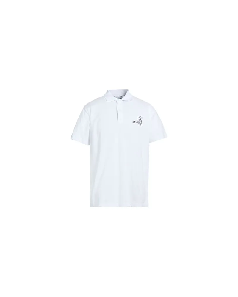 Iceberg POLO T-SHIRT  - TOPS - Poloshirtsauf YOOX.COM Weiß