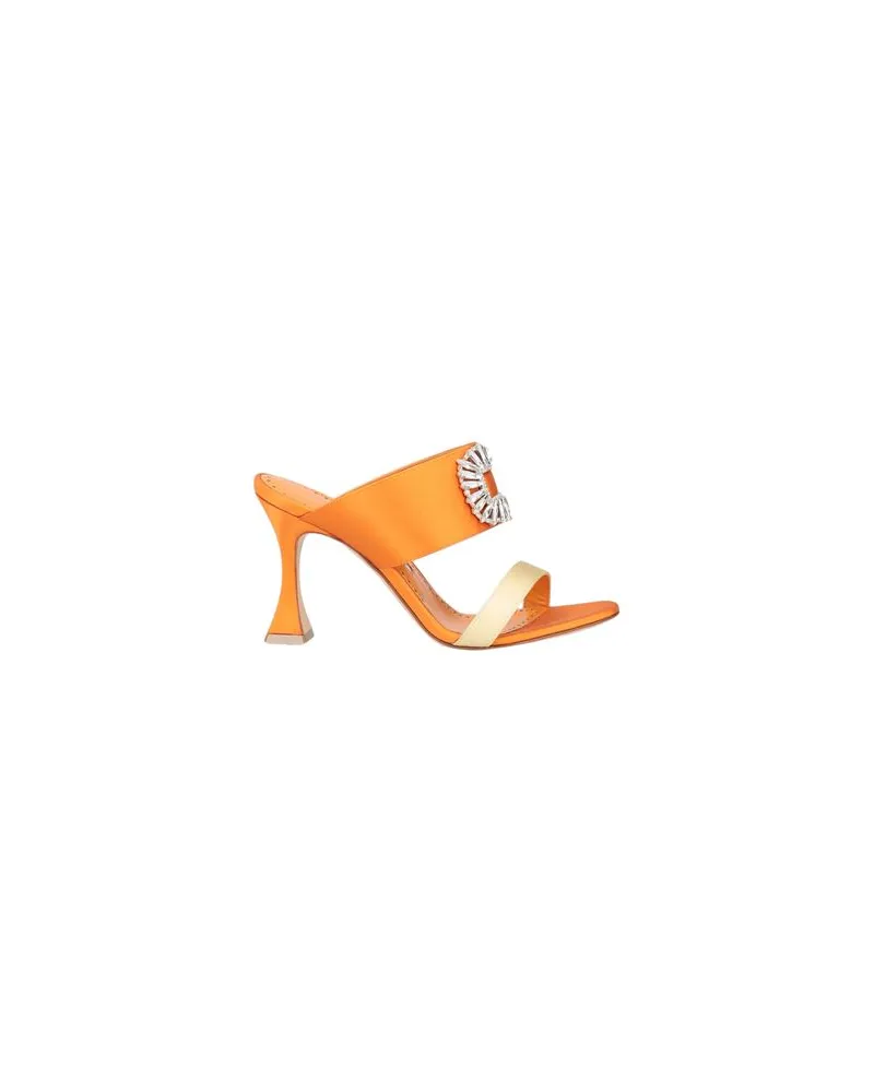 Manolo Blahnik SCHUHE - Sandalenauf YOOX.COM Orange