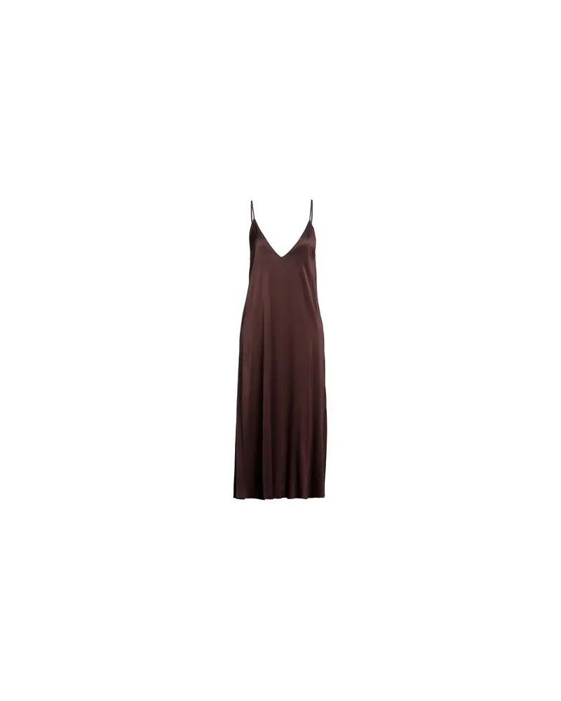Alessia Santi KLEIDER - Midi-Kleiderauf YOOX.COM Braun