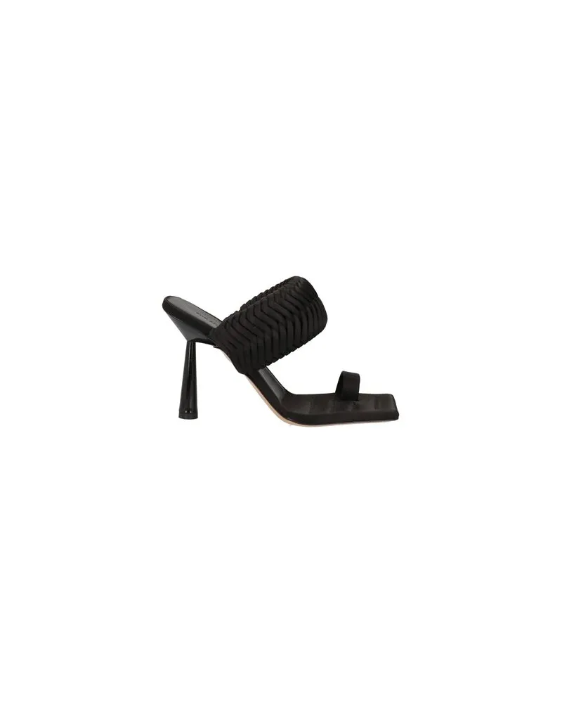 Gia Borghini SCHUHE - Zehentrennerauf YOOX.COM Schwarz